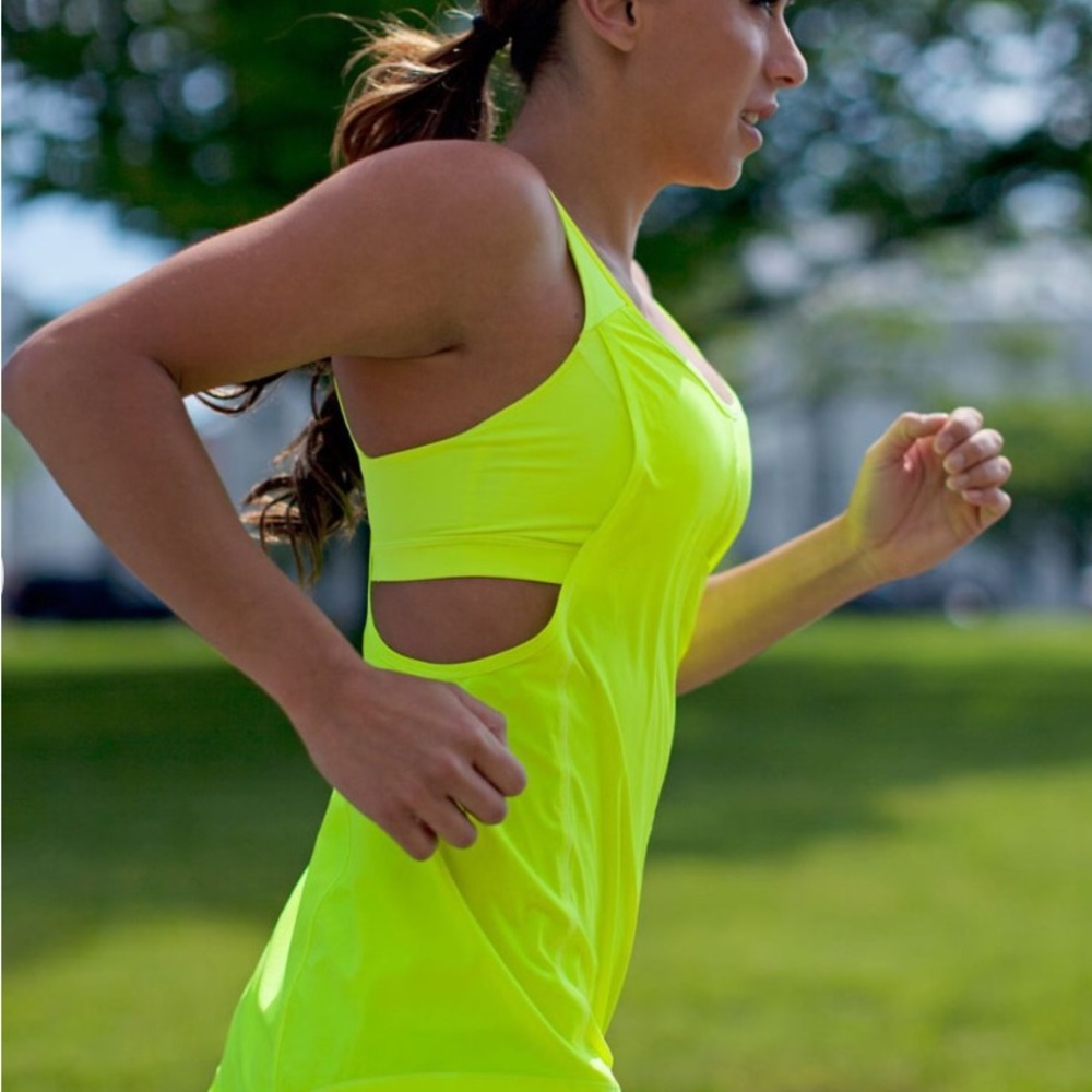 Vintage LULULEMON  Run : For Your Money Tank In Ray